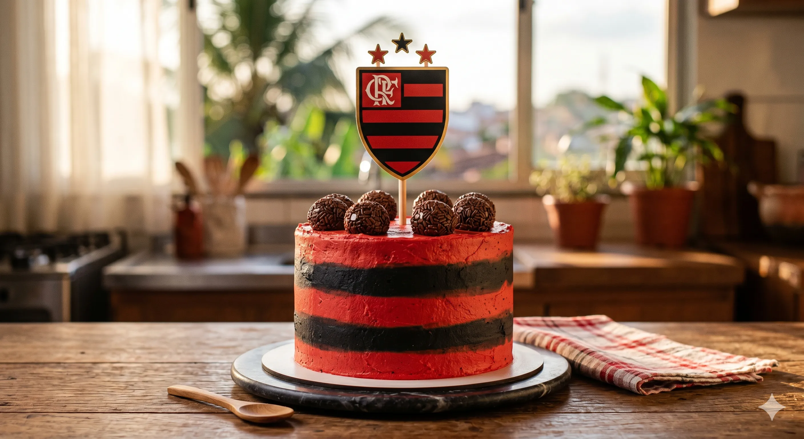 Bolo do Flamengo Masculino Redondo: Receita e Dicas
