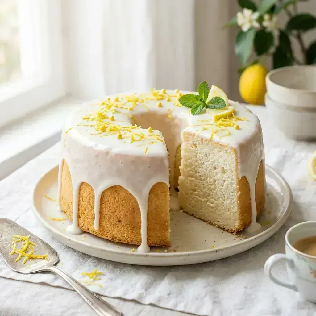 Bolo de Iogurte com Limão Siciliano: A Massa Mais Fofinha