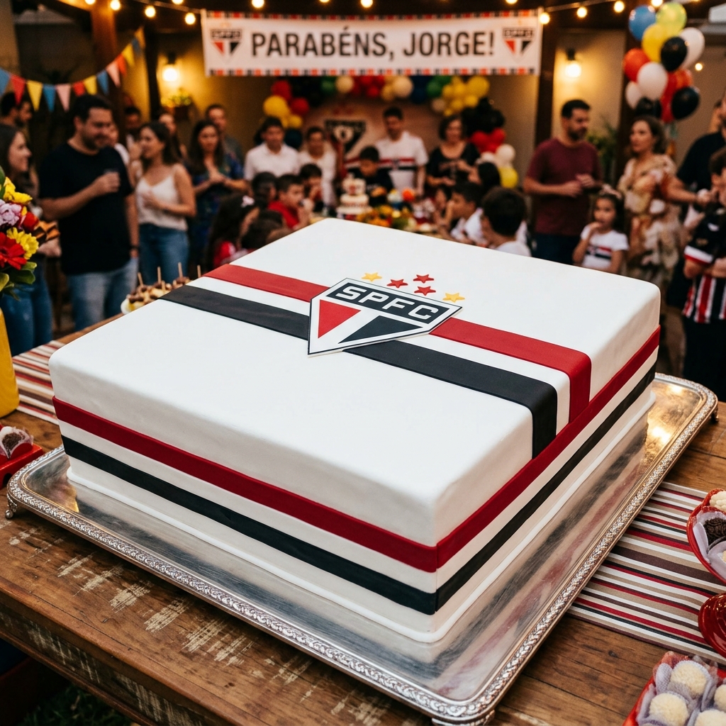 Receita de Bolo do São Paulo Quadrado: O Gigante Tricolor