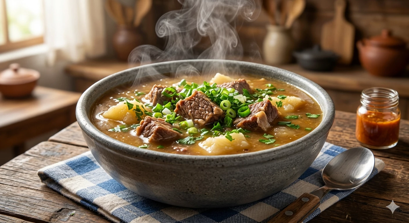 Caldo de Mandioca com Costela: A Receita Que Derrete na Boca