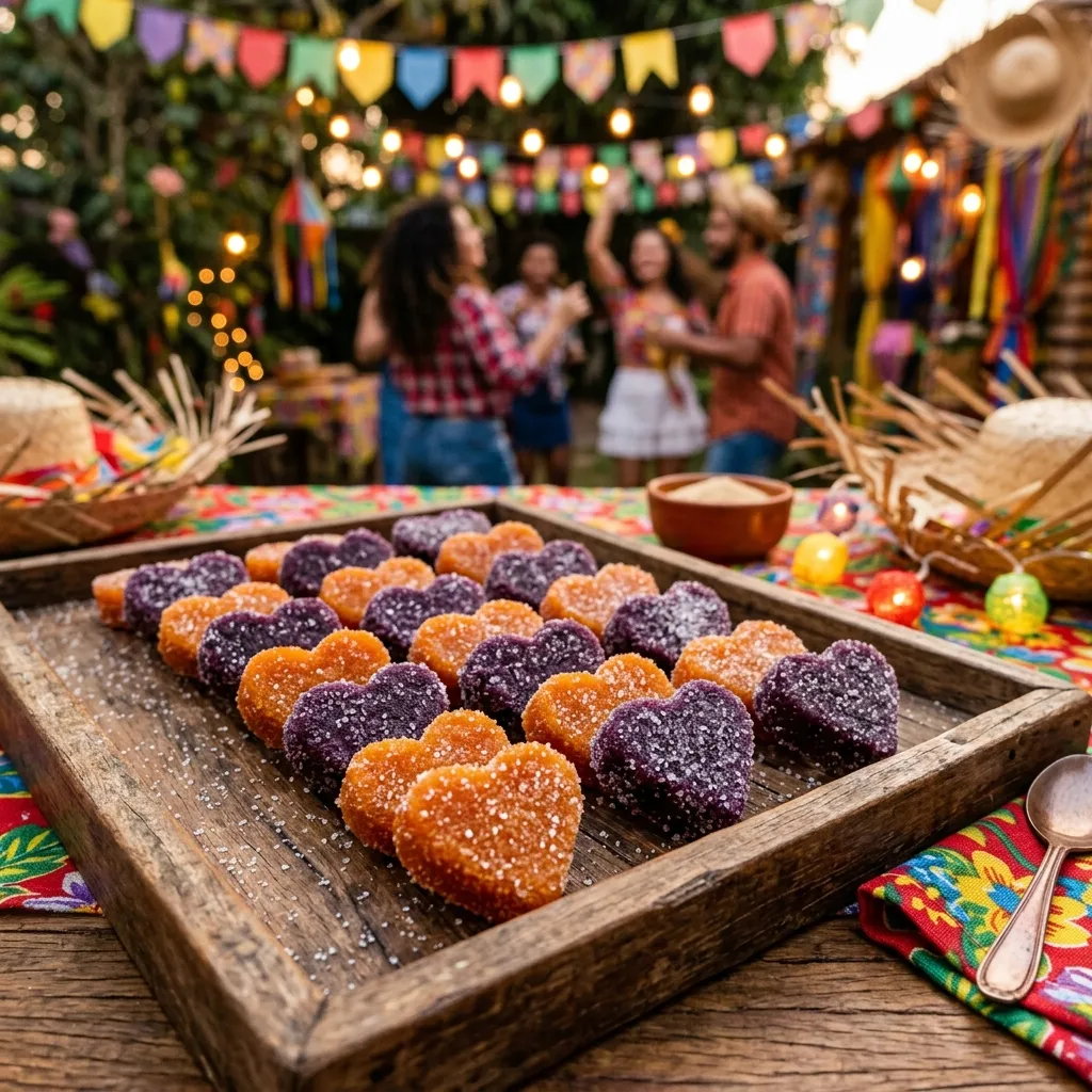 Doce de Batata Doce: A Receita em Formato de Coração de Arraiá