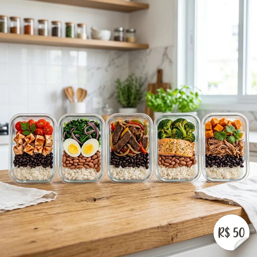Kit Livro de Receitas: Almoço da Semana por R$ 50