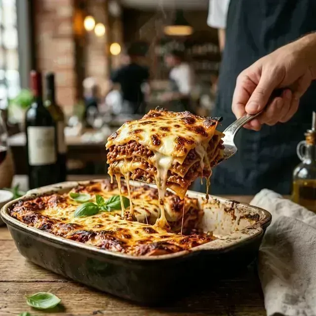 Lasanha à Bolonhesa Clåssica: O Almoço de Domingo