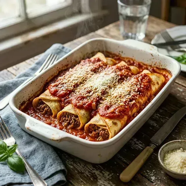 Panqueca de Carne Moída