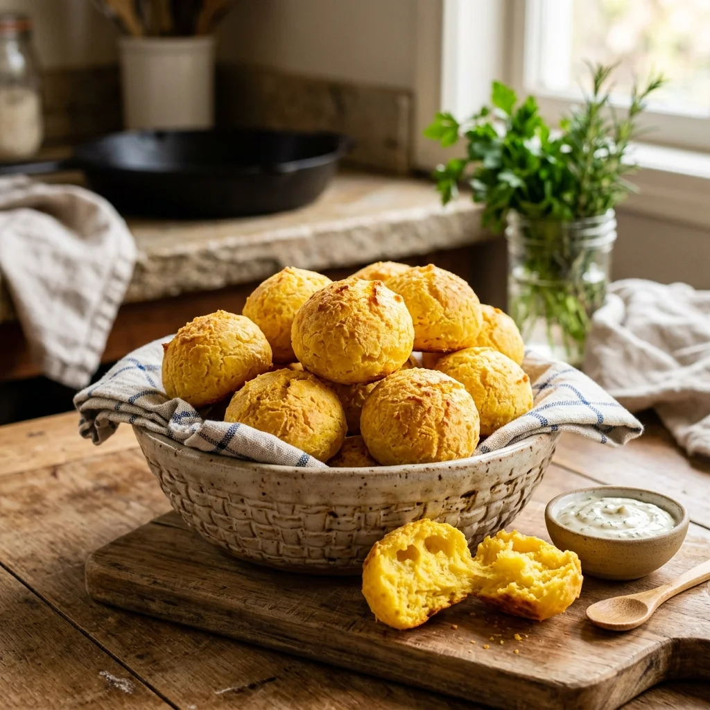 Pão de Beijo (Pão de Queijo Vegano): A Receita de Mandioquinha que É Puro Sucesso