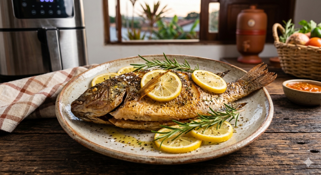 Como assar peixe na airfryer e nĂŁo errar o ponto