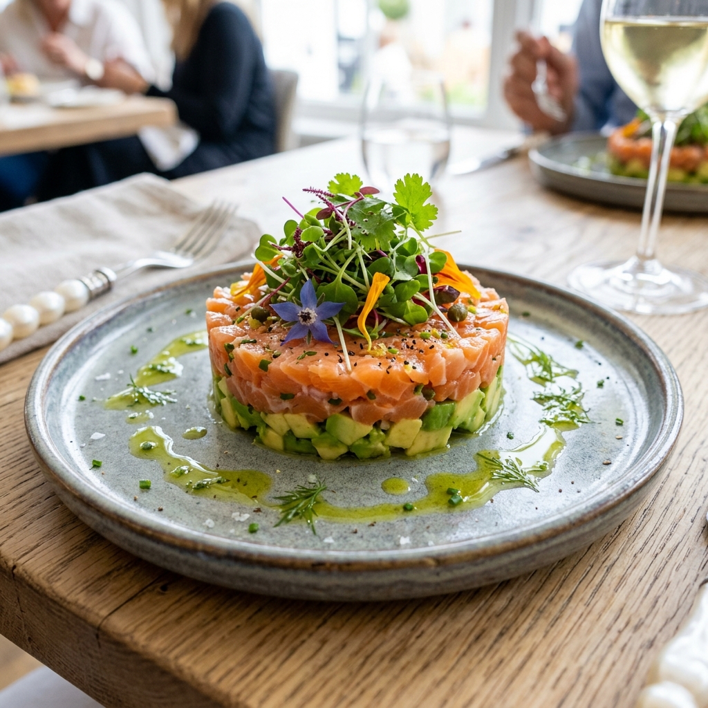 Tartar de SalmĂŁo com Avocado: Receita Refrescante