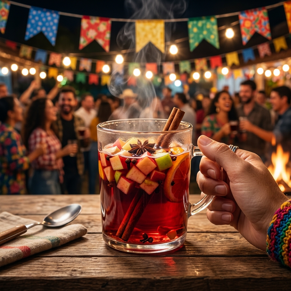Receita de Vinho Quente: O Melhor e Mais Aromático do Arraiá